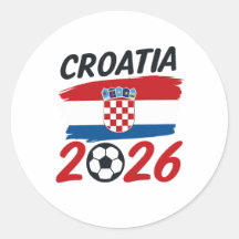 Croatia 2026 Soccer Fan Design Flag Colors