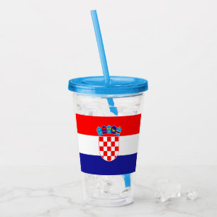 Croatia Acrylic Tumbler