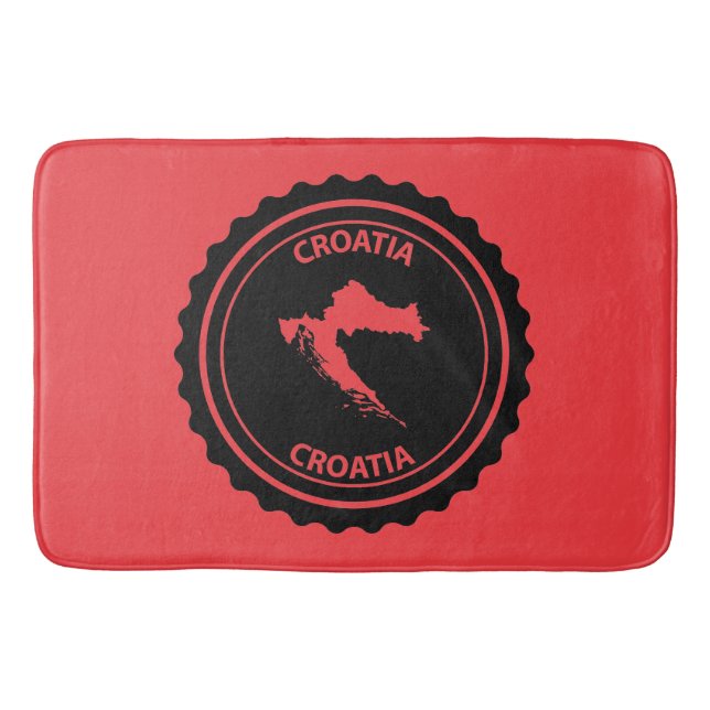 Croatia Bath Mat (Front)
