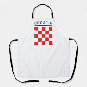 Croatia Checkerboard Apron