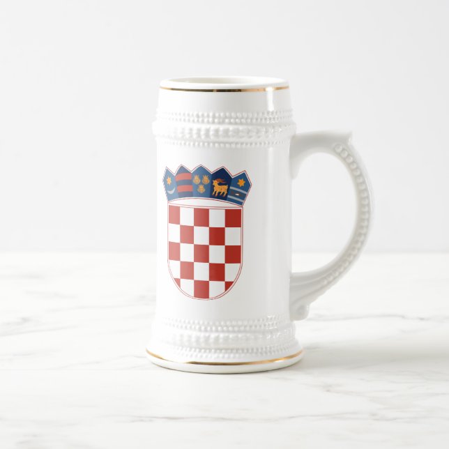 Croatia Coat of Arms Mug (Right)