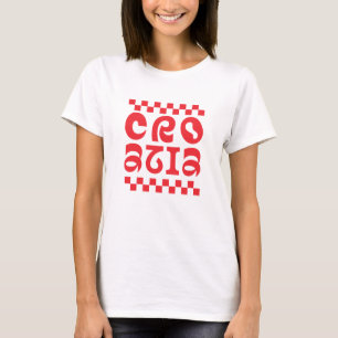 Croatia country logo design T-Shirt