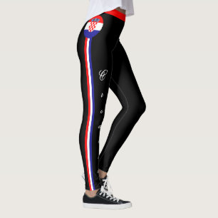 Croatia & Croatian Flag fashion leggings /sports