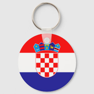 Croatia (Croatian) Flag Key Ring