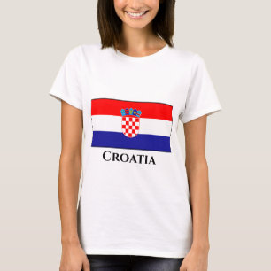 Croatia (Croatian) Flag T-Shirt