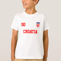 Croatia Custom Name And Number Football Jersey