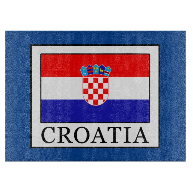 Croatia Cutting Board (Front)