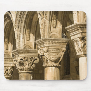 Croatia, Dalmatia, Dubrovnik. Stone arches and Mouse Pad