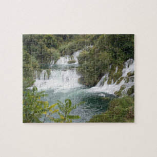 Croatia, Dalmatia, Krka Falls National Park Jigsaw Puzzle