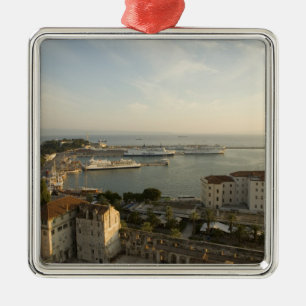 Croatia, Dalmatia, Split. View of Riva Metal Tree Decoration