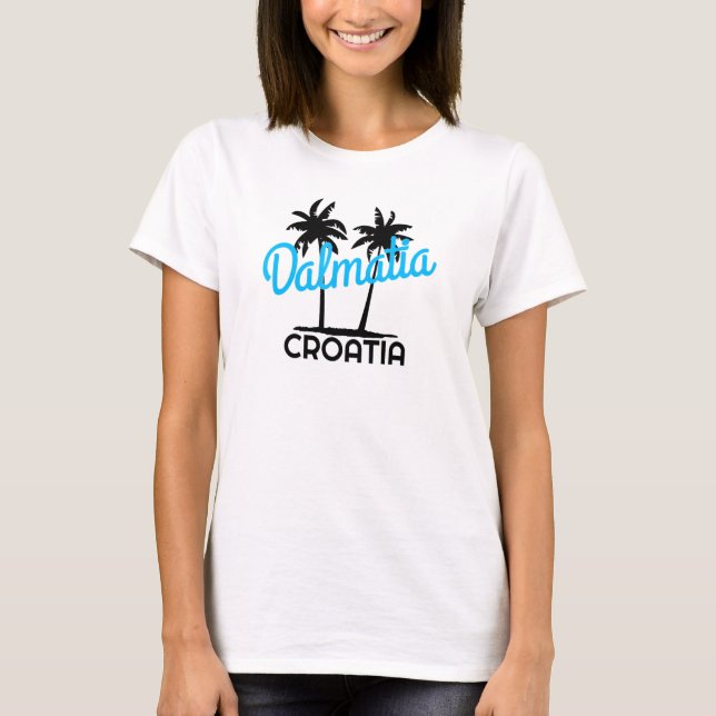 Croatia Dalmatia T-Shirt (Front)