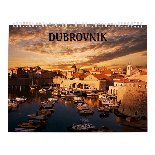 Croatia Dubrovnik calendar (Cover)