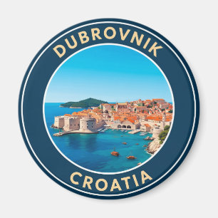 Croatia Dubrovnik Travel Magnet