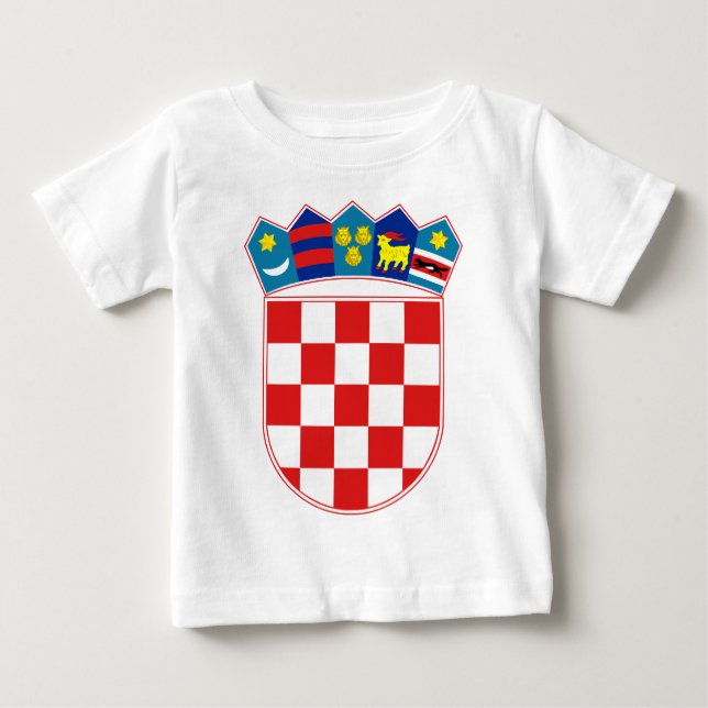 croatia emblem baby T-Shirt (Front)