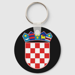 croatia emblem key ring