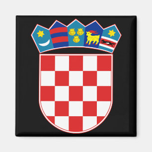 croatia emblem magnet
