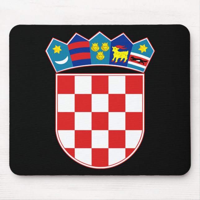 croatia emblem mouse pad (Front)