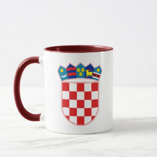 croatia emblem mug