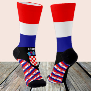 Croatia, fashion, Croatian flag, patriotic Socks