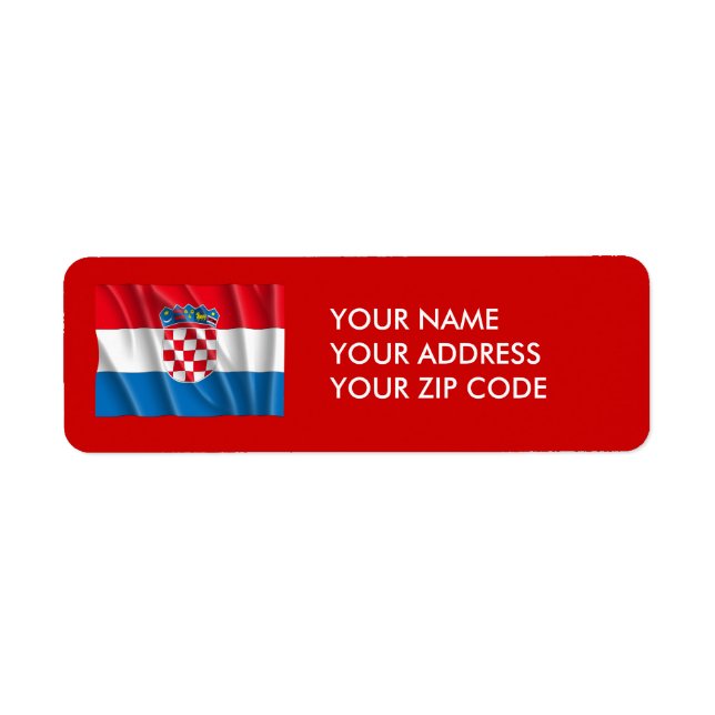 CROATIA FLAG (Front)