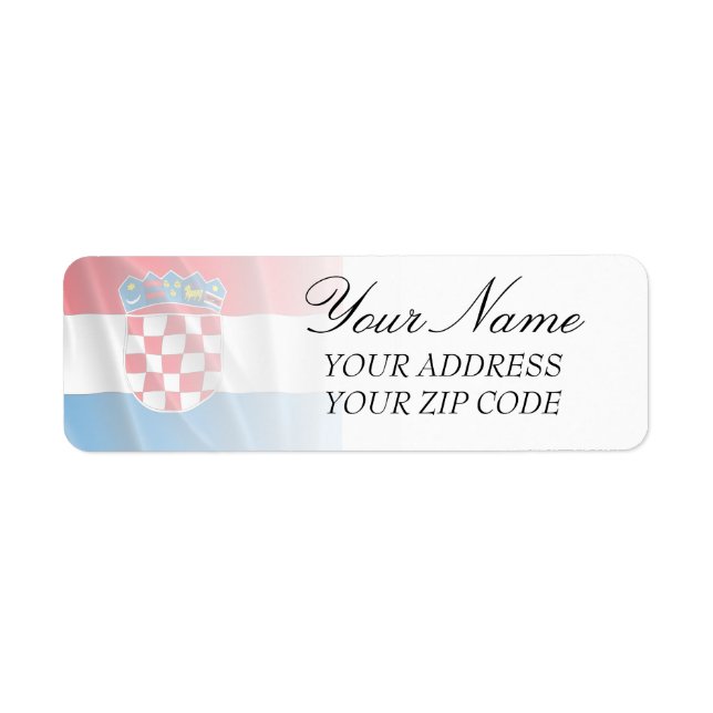 CROATIA FLAG (Front)