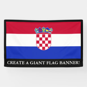 Croatia Flag Banner