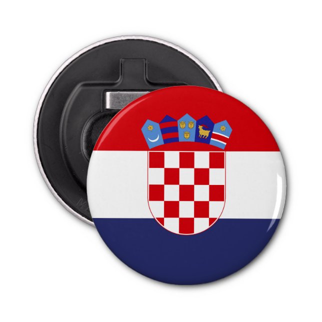 Croatia flag bottle opener (Front)
