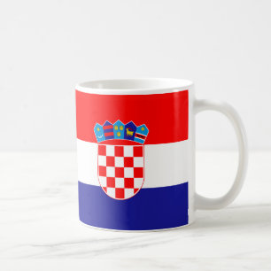 Croatia Flag Ceramic Mug
