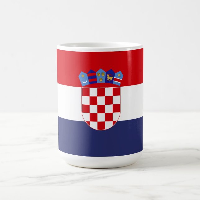 Croatia flag coffee mug (Center)