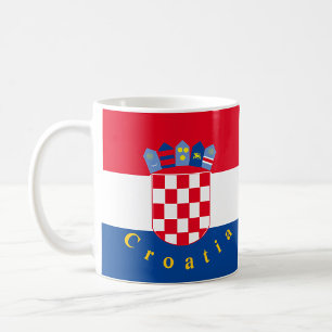 Croatia Flag Coffee Mug