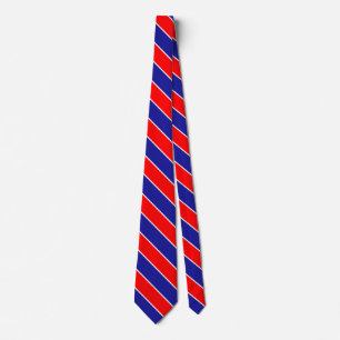 Croatia Flag Colours Elegant Tie