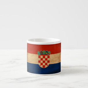 Croatia Flag Espresso Cup