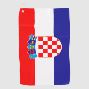 Croatia flag Golf Towel