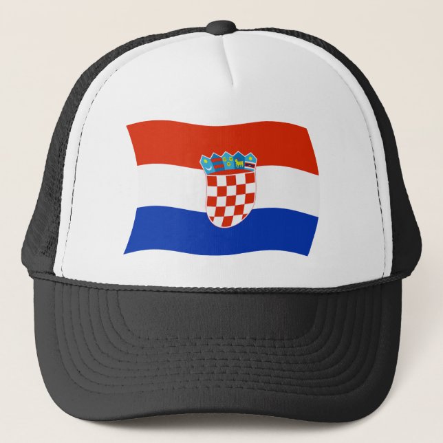 Croatia Flag Hat (Front)