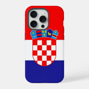 Croatia Flag iPhone 15 Pro Case