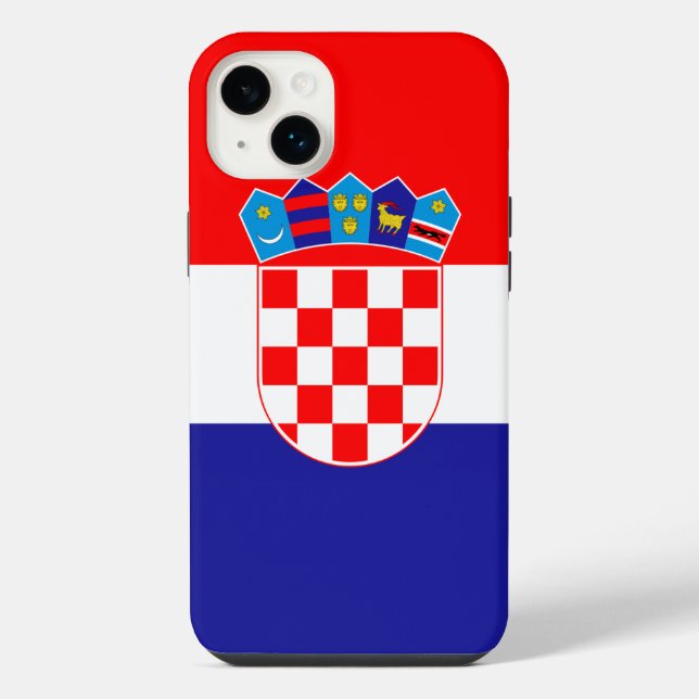Croatia Flag iPhone Case (Back)