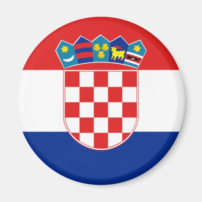 Croatia Flag Magnet (Front)