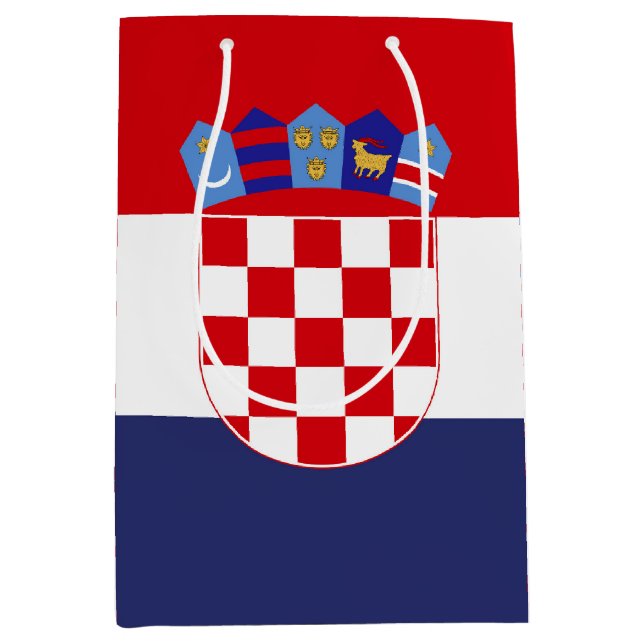 Croatia flag medium gift bag (Front)