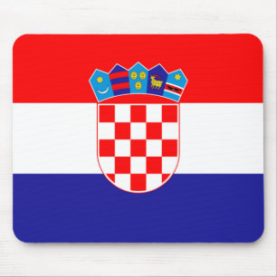 Croatia Flag Mouse Pad