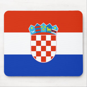Croatia Flag Mouse Pad