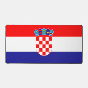 Croatia Flag National Pride  Desk Mat