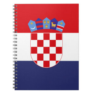 Croatia flag notebook