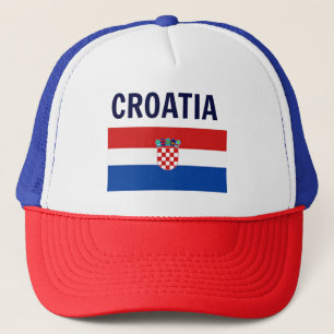 Croatia - Flag of Croatia Trucker Hat