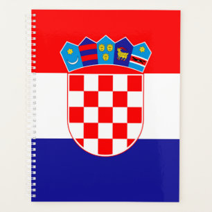 Croatia Flag Planner
