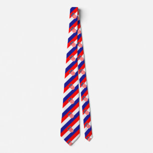 Croatia Flag Tie