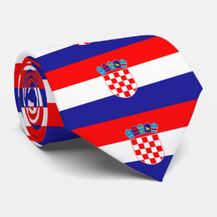 Croatia Flag Tie