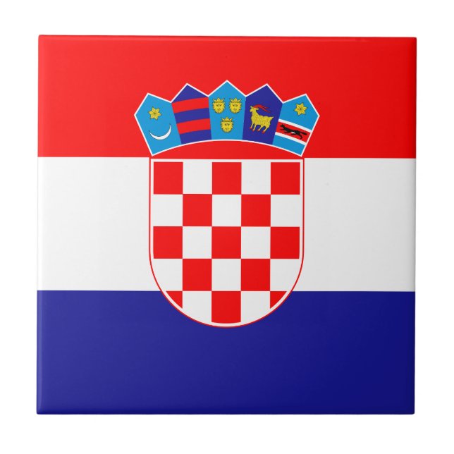 Croatia flag tile (Front)