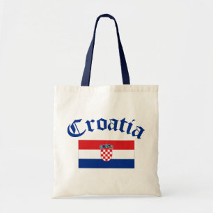 Croatia Flag Tote Bag