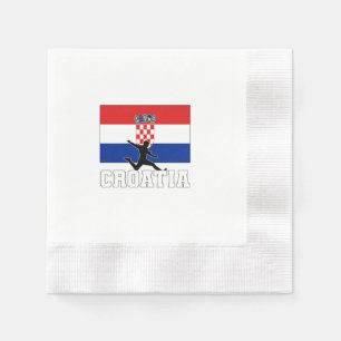 Croatia Football Soccer National Team Napkin
