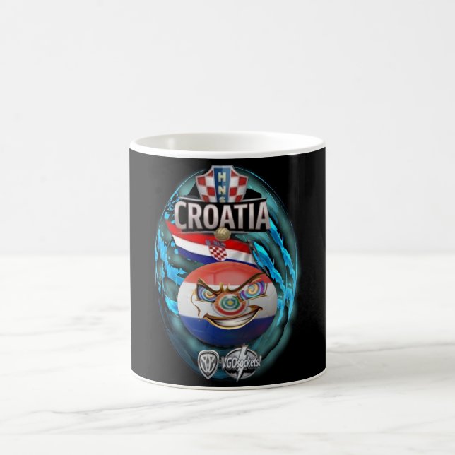Croatia-GBall Coffee Mug (Center)